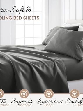 Linen Market Brushed Microfiber Twin XL Sheet Set 3 Piece 816651026425